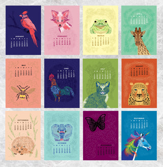 2027 Mini Desk Calendar