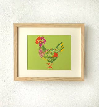Chicken Art Print