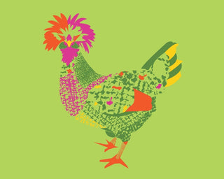 Chicken Art Print