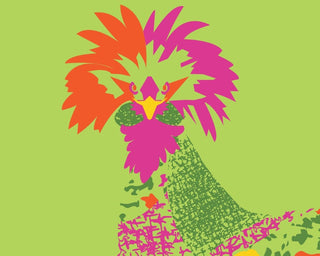 Chicken Art Print