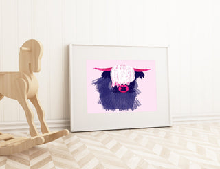 Yak Buffalo Art Print