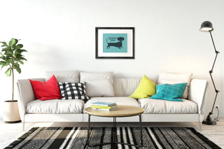 Dachshunds Are Forever Art Print