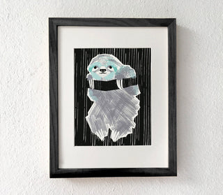 Sloth Art Print