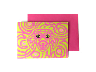 Dog Heart Card