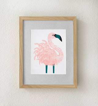 Flamingo Art Print