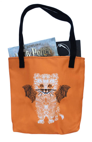 Halloween Cat Tote Bag
