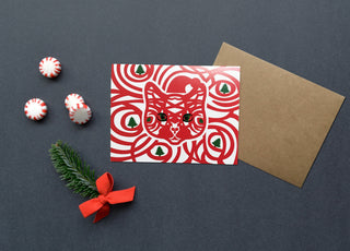 Cat holiday cards