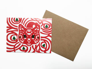 Cat holiday cards