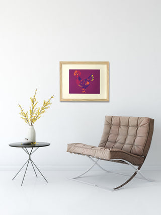 Chicken Art Print