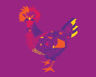Chicken Art Print
