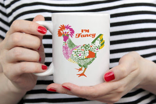 Fancy Chicken Mug