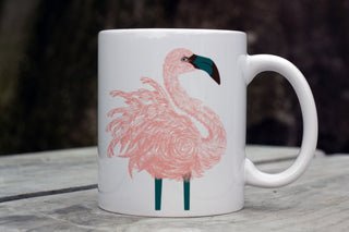 Flamingo mug