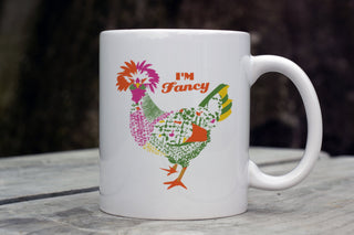Fancy Chicken Mug