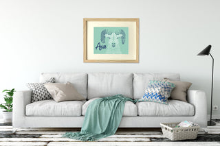 Aries Zodiac Art Print