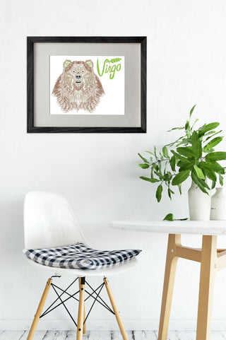 Virgo Zodiac Art Print