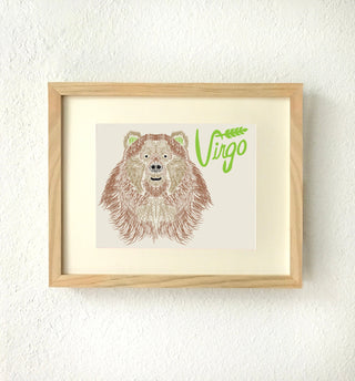 Virgo Zodiac Art Print