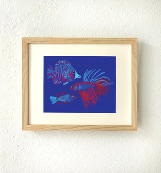 Tropical Fish Art Print