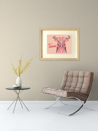 Taurus Zodiac Art Print