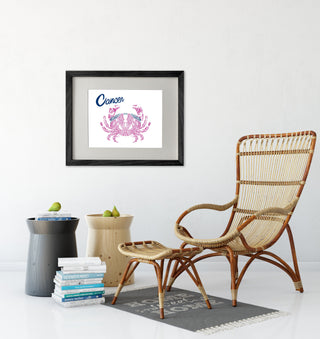 Cancer Zodiac Art Print
