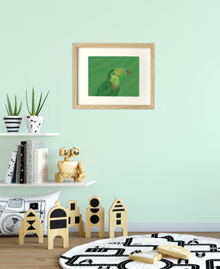 Tropical Toucan Art Print