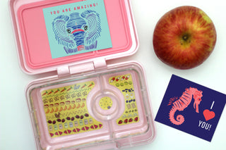 Set of 8 Printable Lunchbox Note Cards - Animal 4