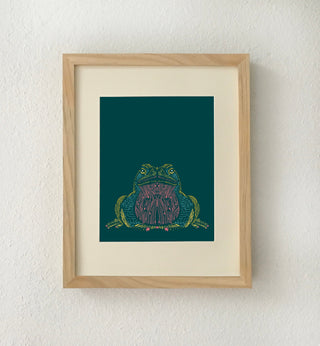 Toad Art Print