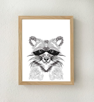 Set of 6 Printable Woodland Animal Nursery Prints